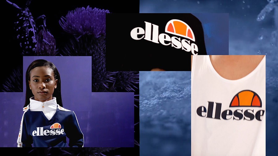 Lowres Highlife Video und Content Produktion Berlin Ellesse Video Collage Fashion Streetwear 