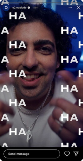 lowres highlife social media content motion design o2 music